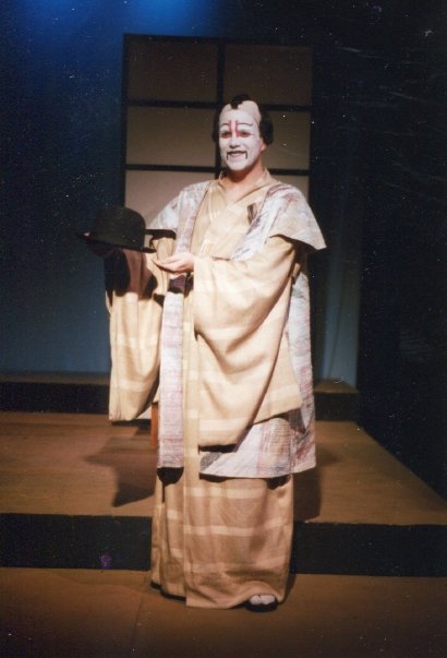 Performing the song "Bowler Hat" from the musical "Pacific Overtures"